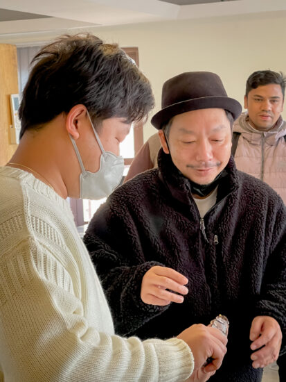 CEO Mizutani Masafumi and President Pujan Rai visit to Nepal.Welcoming them graciously !